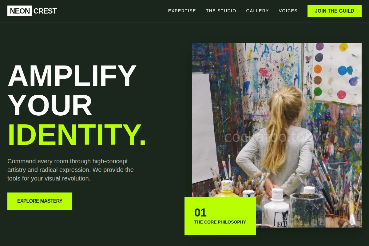 Avant-garde Art Studio