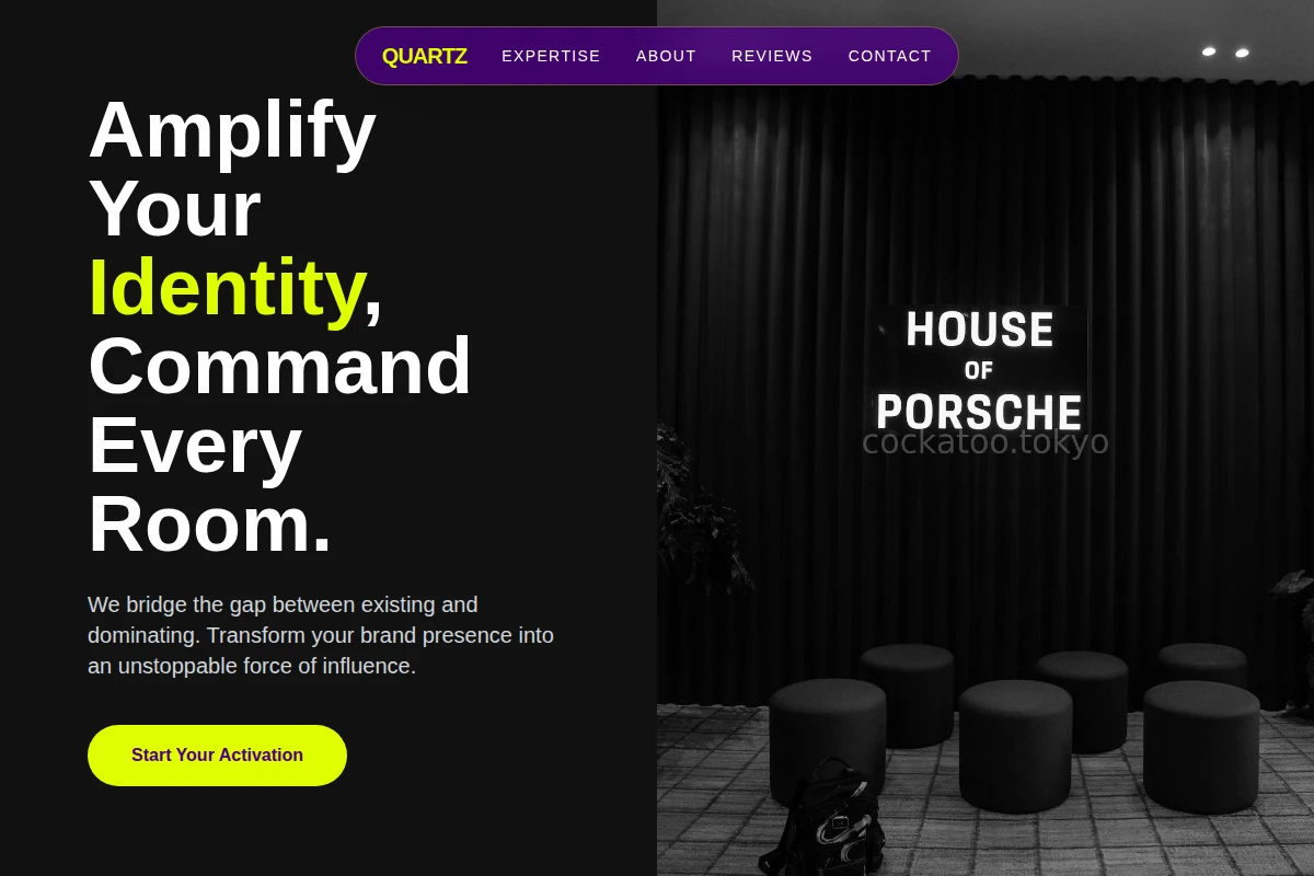 Quartz Brand Activation