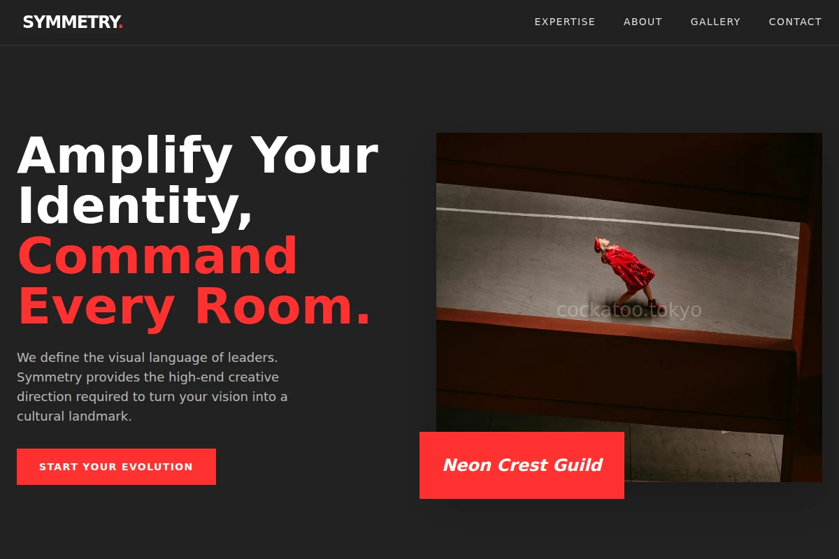 Symmetry Creative Direction