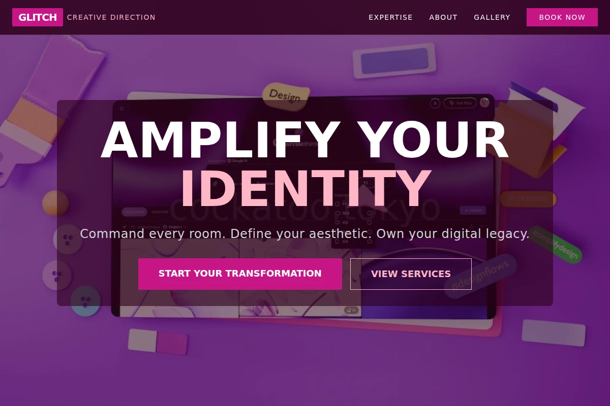 Glitch Creative Direction