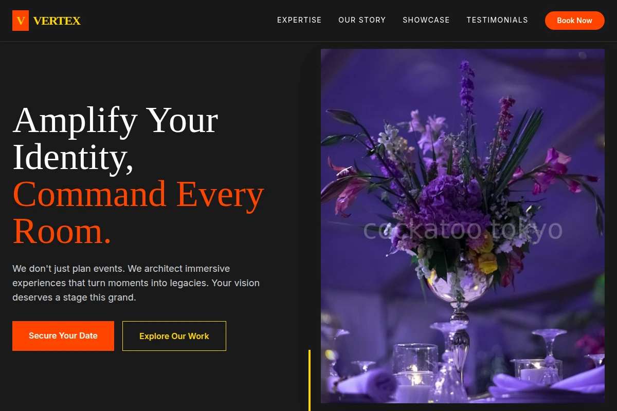 Vertex Event Planning