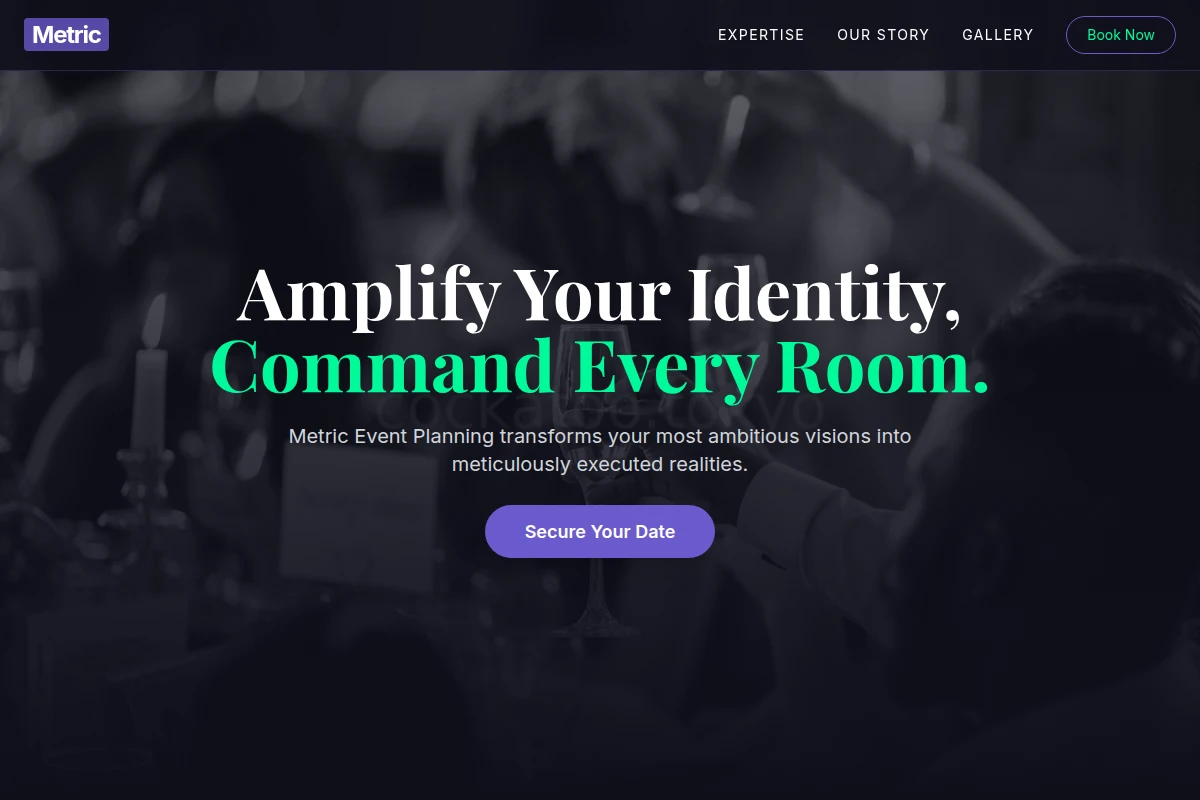 Metric Event Planning