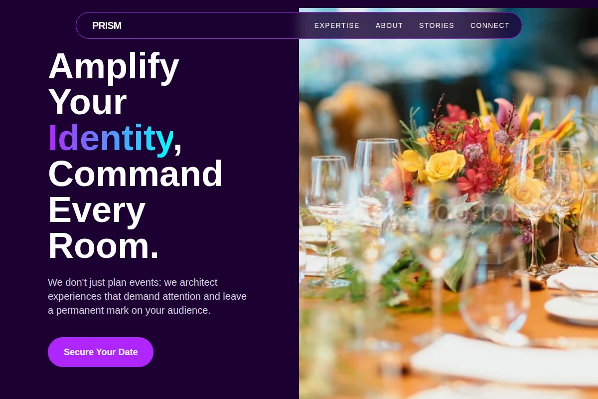Prism Event Planning