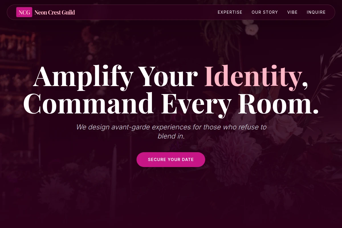 Avant-garde Event Planning