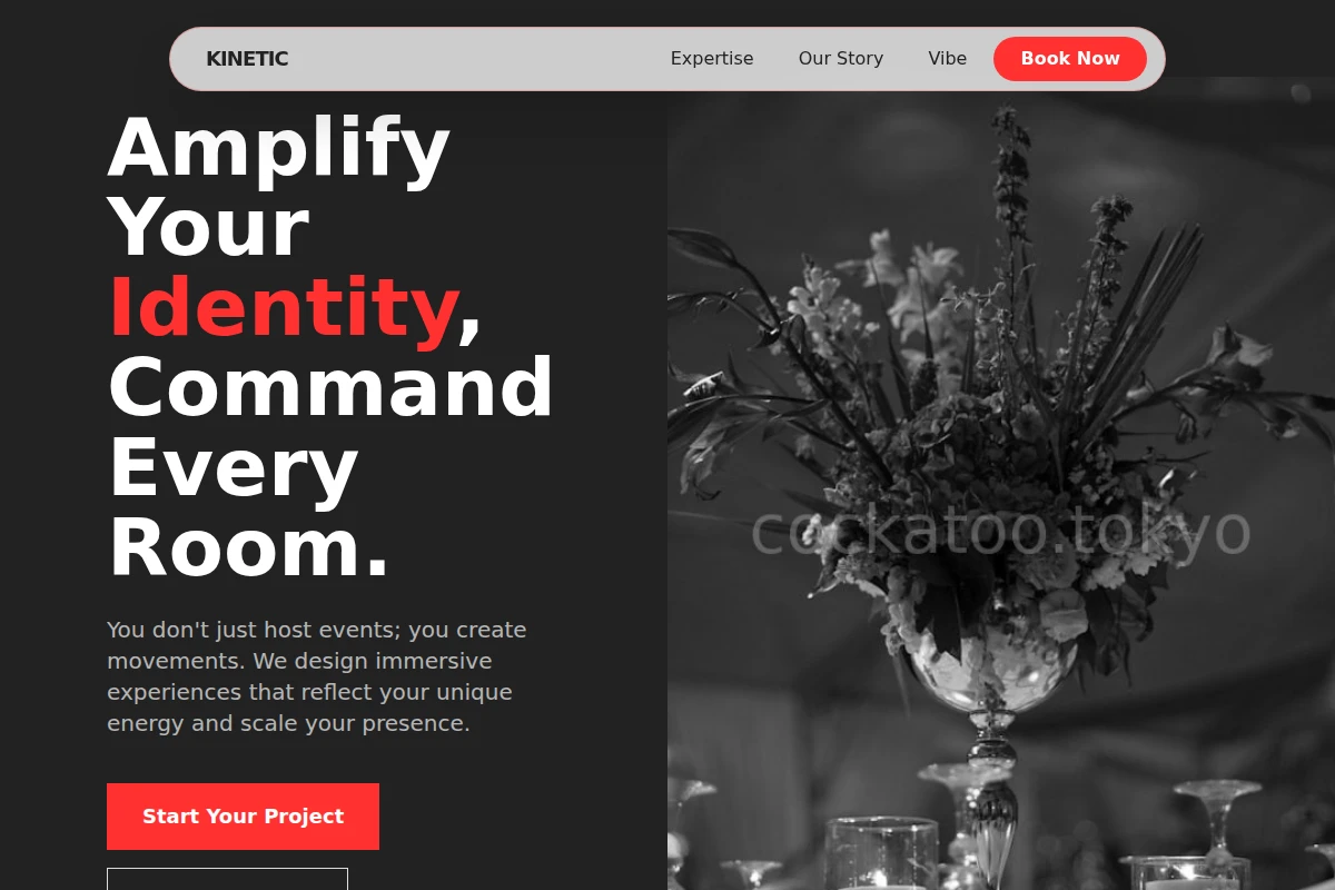 Kinetic Event Planning