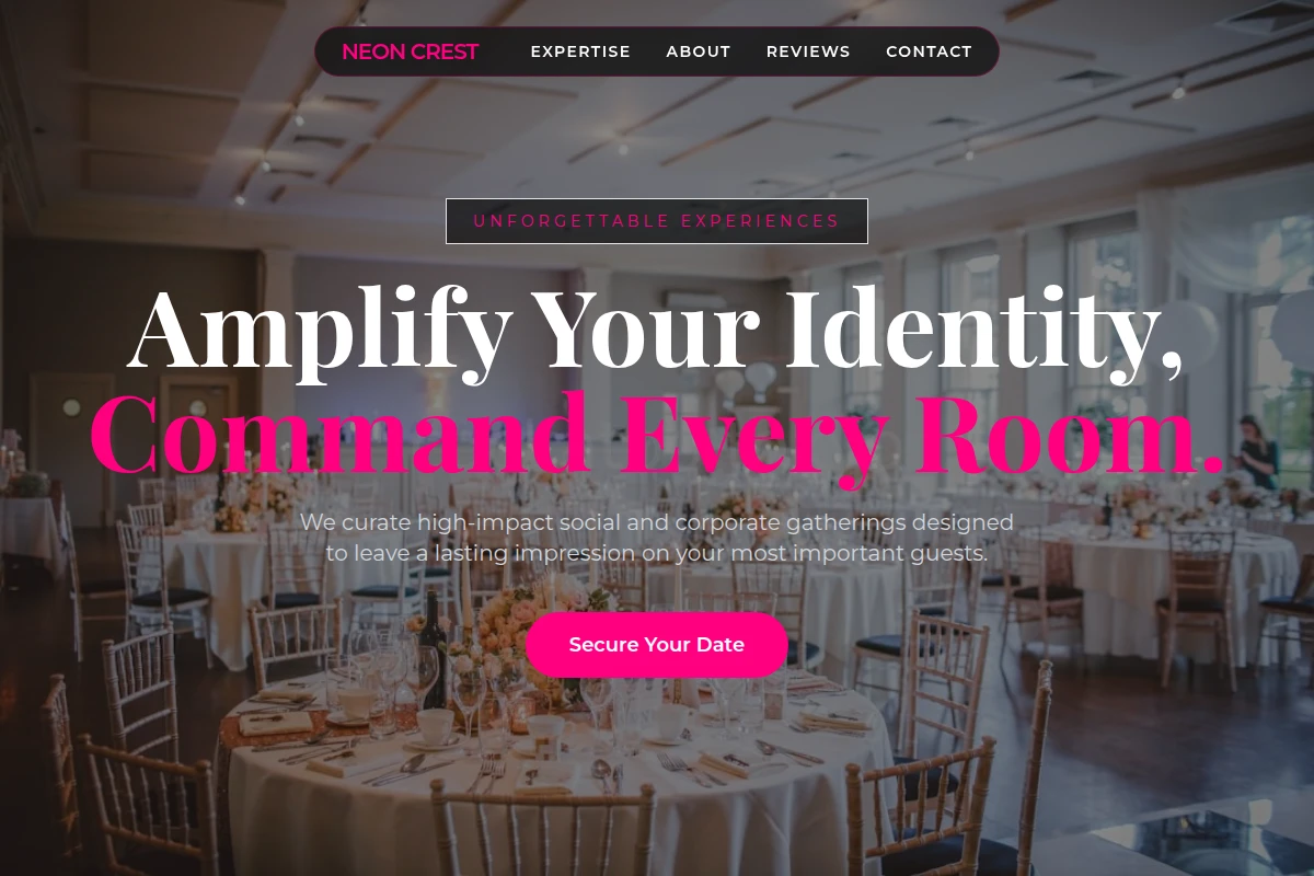 Chrome Event Planning