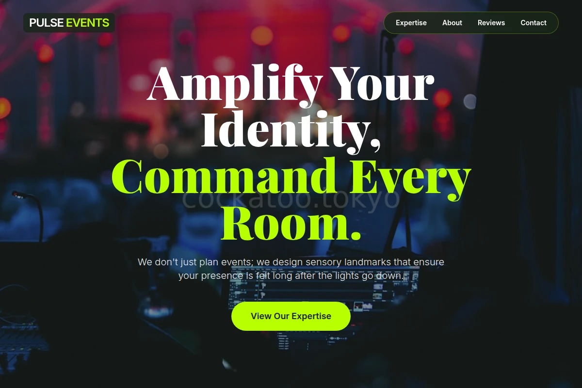 Pulse Event Planning