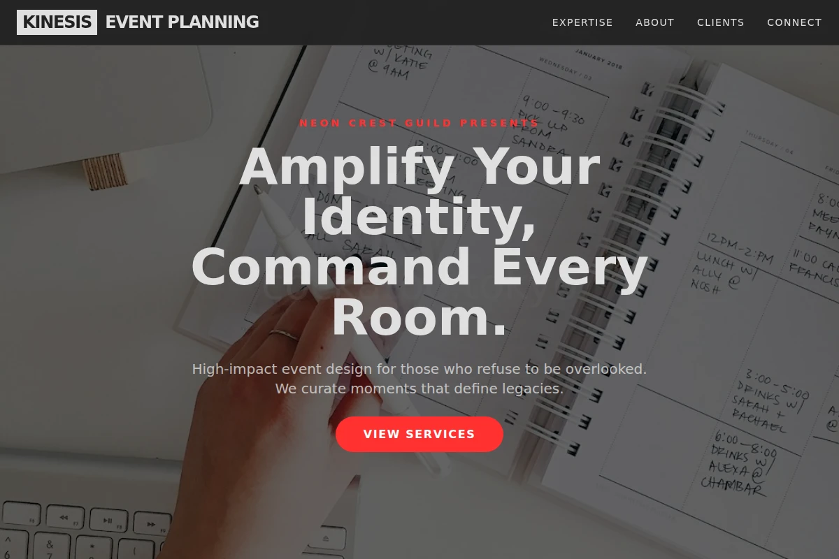 Kinesis Event Planning