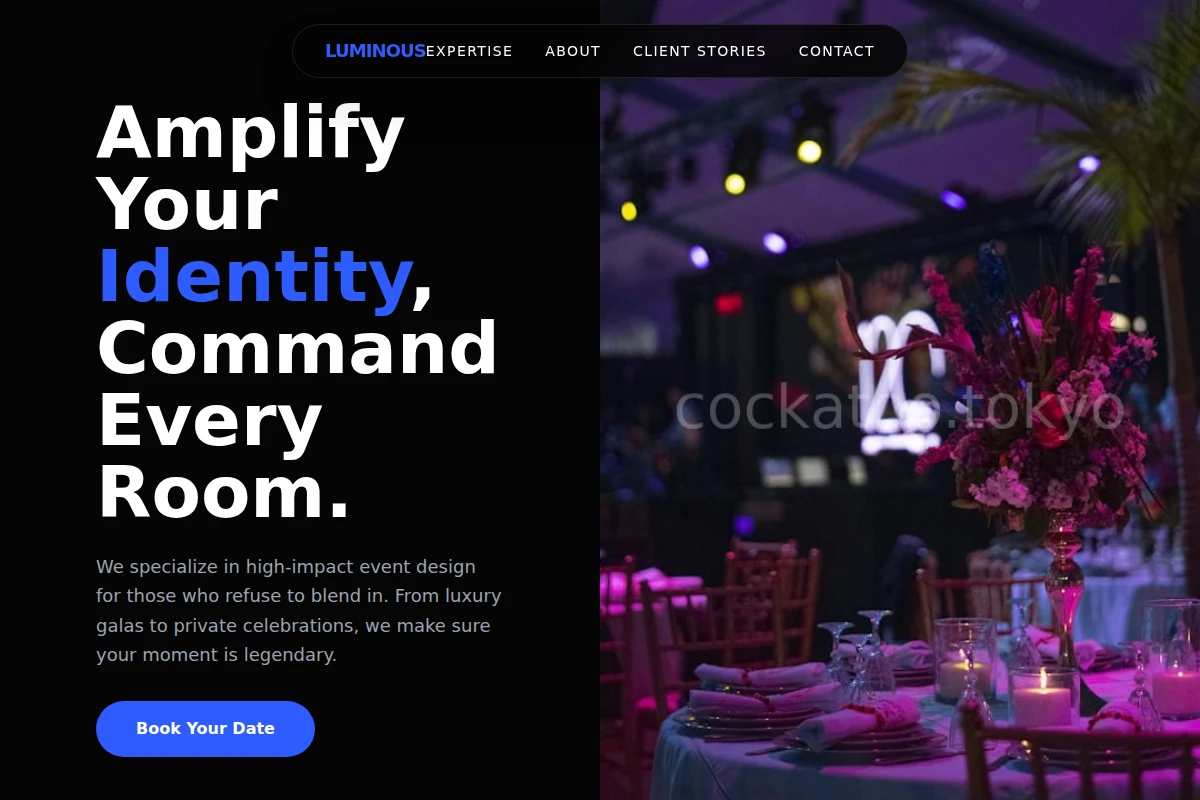 Luminous Event Planning