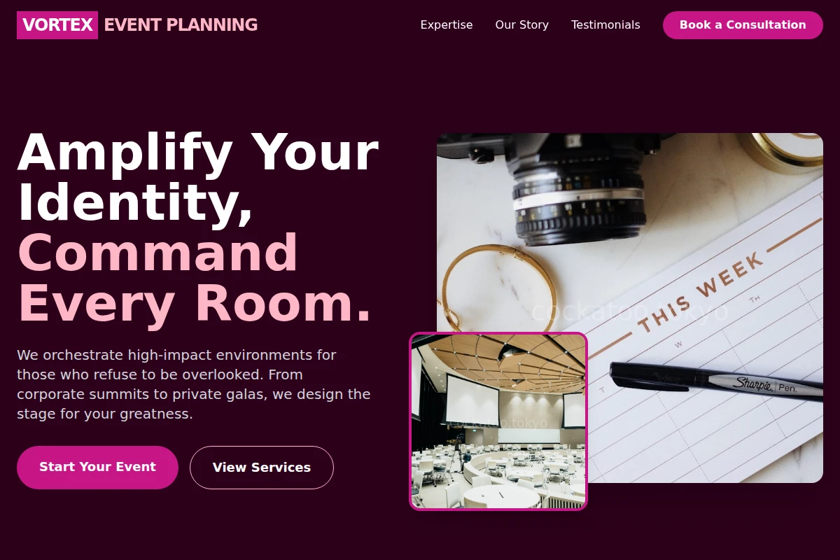 Vortex Event Planning