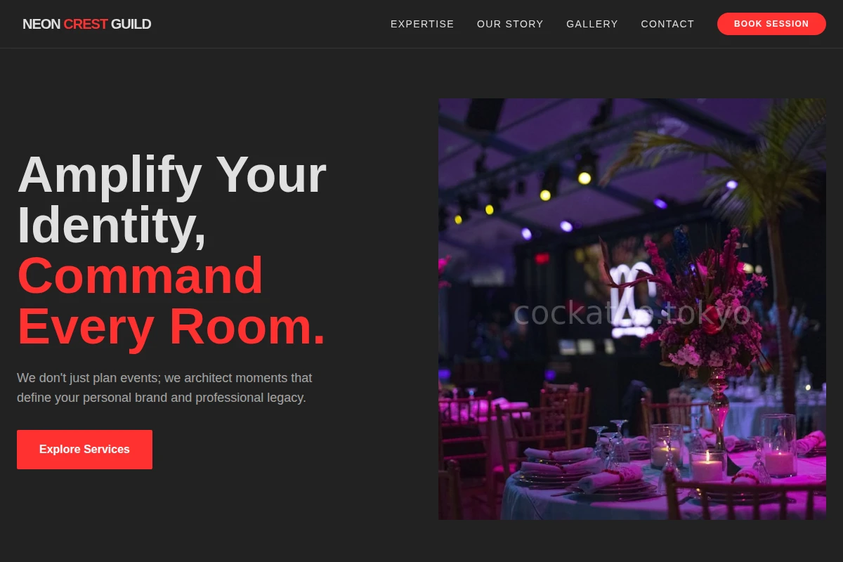 Chrome Event Planning