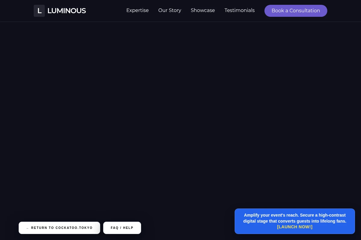 Luminous Event Planning