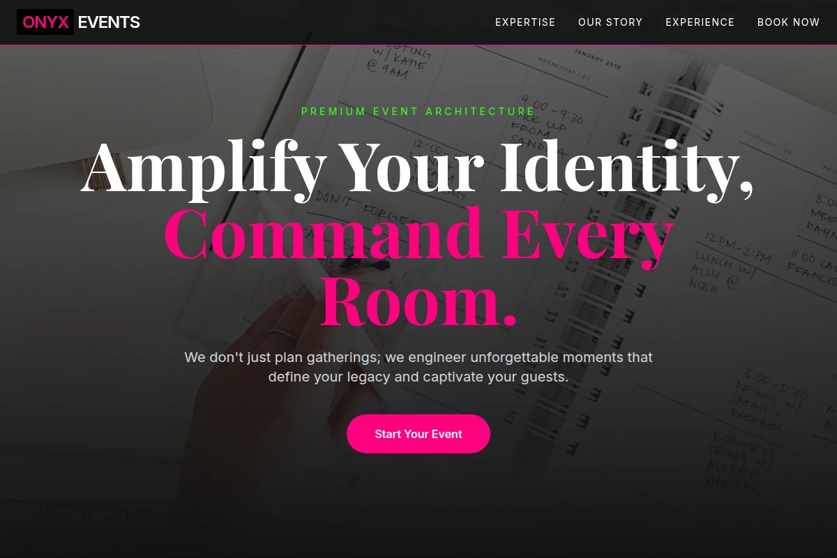 Onyx Event Planning